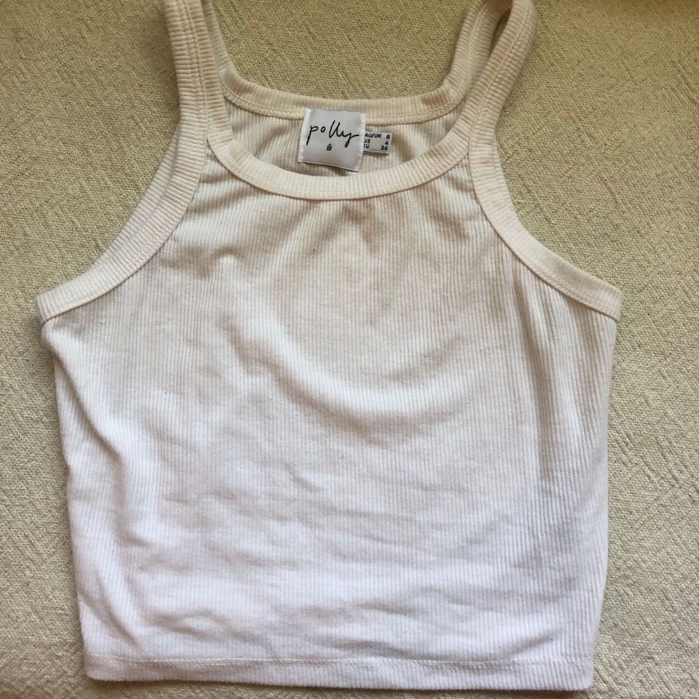 Princess Polly ‘Wild Eyes Tank Top’ White